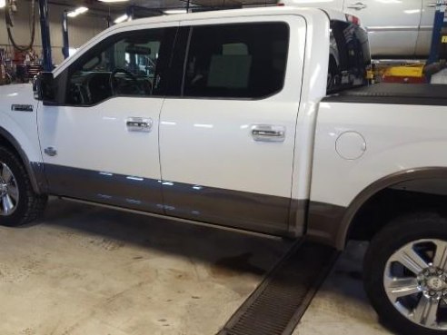 2018 Ford F-150 King Ranch White Platinum Metallic Tri-Coat, Viroqua, WI