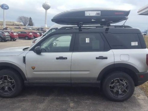 2021 Ford Bronco Sport Badlands Iconic Silver Metallic, Viroqua, WI