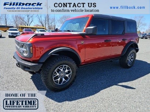 2023 Ford Bronco Badlands Red, Boscobel, WI