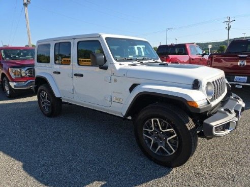 2024 Jeep Wrangler Sahara White, Boscobel, WI