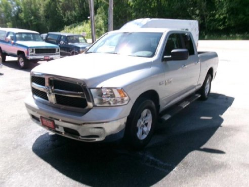 2016 Ram Ram Pickup 1500 Outdoorsman 4x4 4dr Quad Cab 6.3 ft. SB Pickup Silver, East Barre, VT