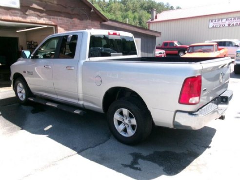 2016 Ram Ram Pickup 1500 Outdoorsman 4x4 4dr Quad Cab 6.3 ft. SB Pickup Silver, East Barre, VT