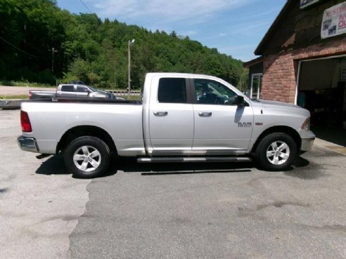 2016 Ram Ram Pickup 1500 Outdoorsman 4x4 4dr Quad Cab 6.3 ft. SB Pickup Silver, East Barre, VT