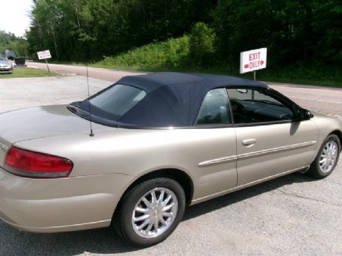 2002 Chrysler Sebring Limited 2dr Convertible Tan, East Barre, VT