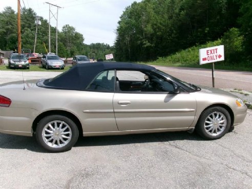 2002 Chrysler Sebring Limited 2dr Convertible Tan, East Barre, VT