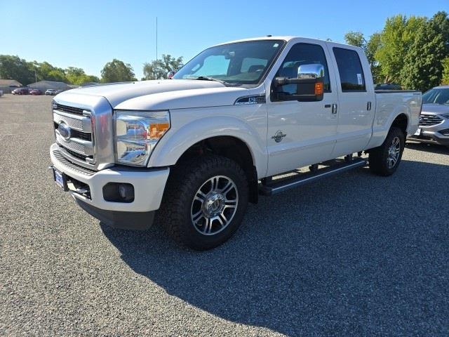 2015 Ford F-350 Series Platinum White, Boscobel, WI