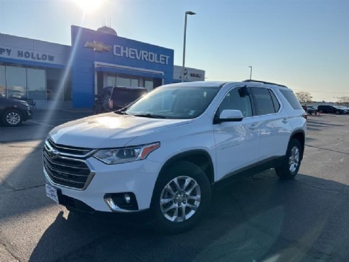 2019 Chevrolet Traverse 3LT White, Viroqua, WI