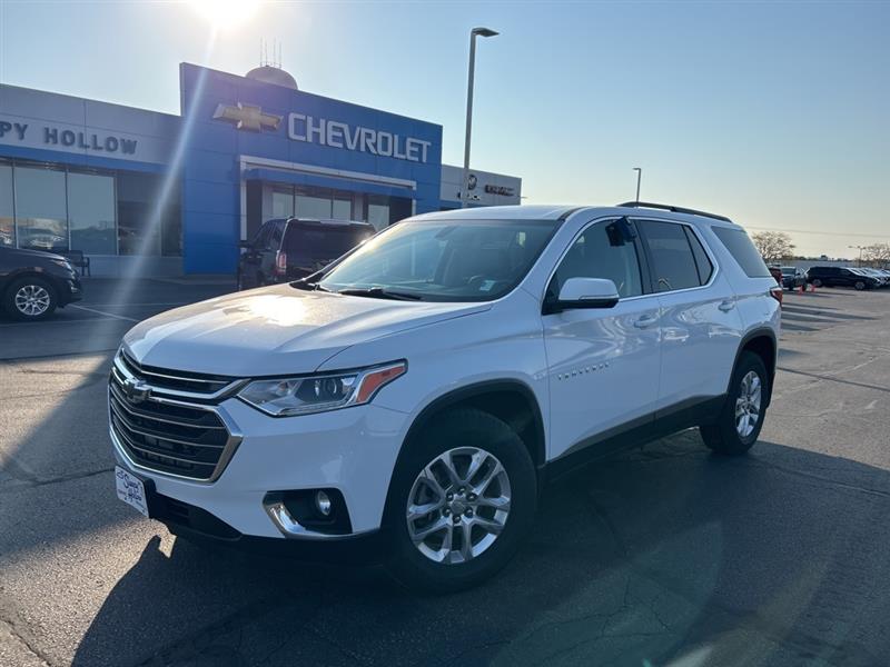 2019 Chevrolet Traverse 3LT White, Viroqua, WI