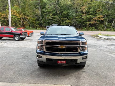 2015 Chevrolet Silverado 1500 LT Z71 4x4 4dr Crew Cab 5.8 ft. SB Blue, East Barre, VT