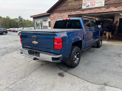 2015 Chevrolet Silverado 1500 LT Z71 4x4 4dr Crew Cab 5.8 ft. SB Blue, East Barre, VT