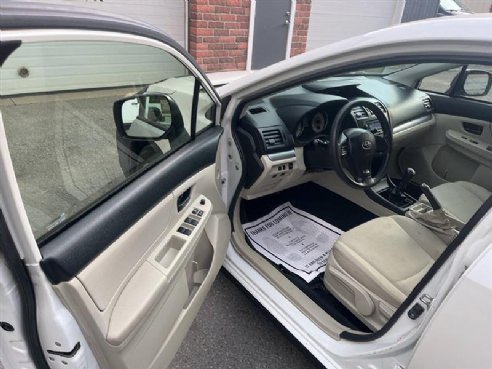 2013 Subaru Impreza 2.0i AWD 4dr Sedan 5M White, East Barre, VT