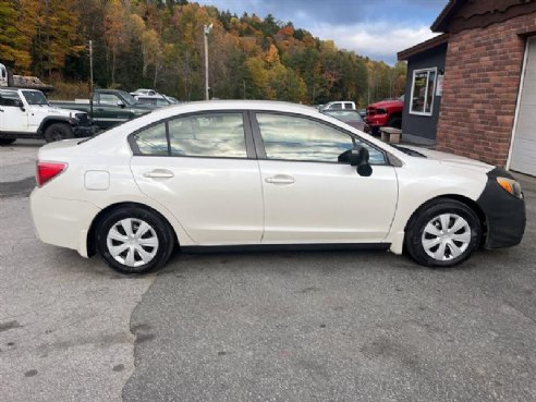 2013 Subaru Impreza 2.0i AWD 4dr Sedan 5M White, East Barre, VT