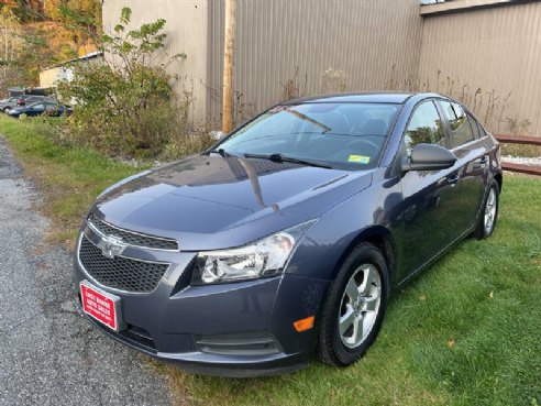 2014 Chevrolet Cruze LT Fleet 4dr Sedan w/1FL Blue, East Barre, VT