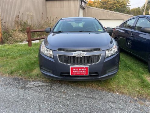 2014 Chevrolet Cruze LT Fleet 4dr Sedan w/1FL Blue, East Barre, VT