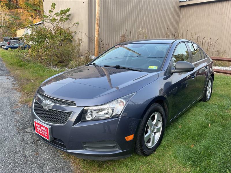 2014 Chevrolet Cruze LT Fleet 4dr Sedan w/1FL Blue, East Barre, VT